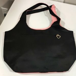 Cute black and pink bag
